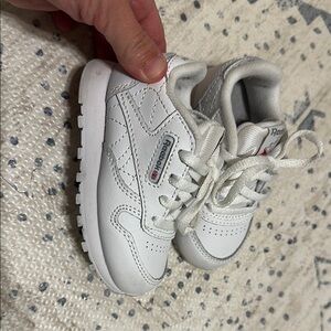 Reebok Kids Classic White Sneakers